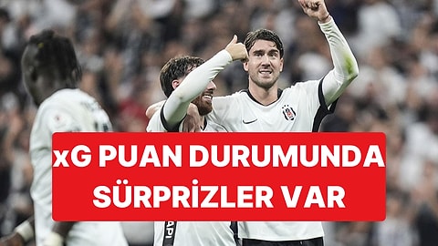 Süper Lig'de xG Puan Tablosu: Beşiktaş Zirvede, Göztepe 10 Basamak Yukarıda