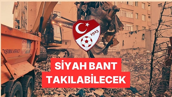 TFF, Maltepe'de Çöken Bina İçin Tüm Profesyonel Maçlarda Saygı Duruşu Yapılacağını Açıkladı