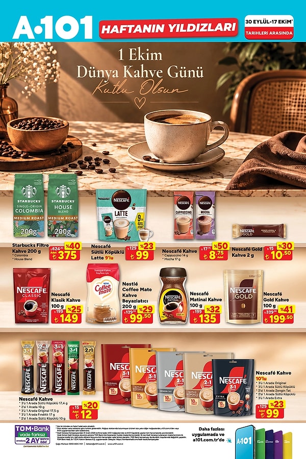 Starbucks Filtre Kahve 200 g (Colombia / House Blend) 375 TL