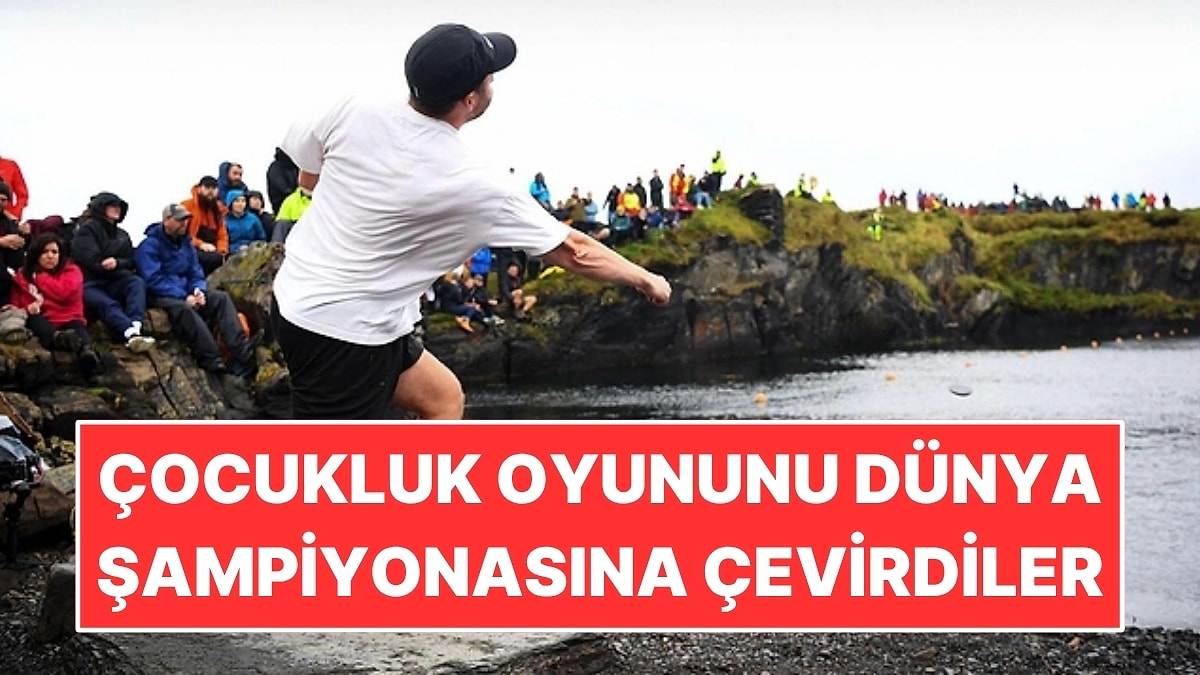 Çocukluk Oyununu Dünya Şampiyonasına Çevirdiler: Taş Sektirmek İçin Yarışıyorlar