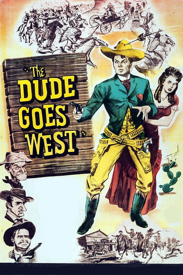 The Dude Goes West Posteri