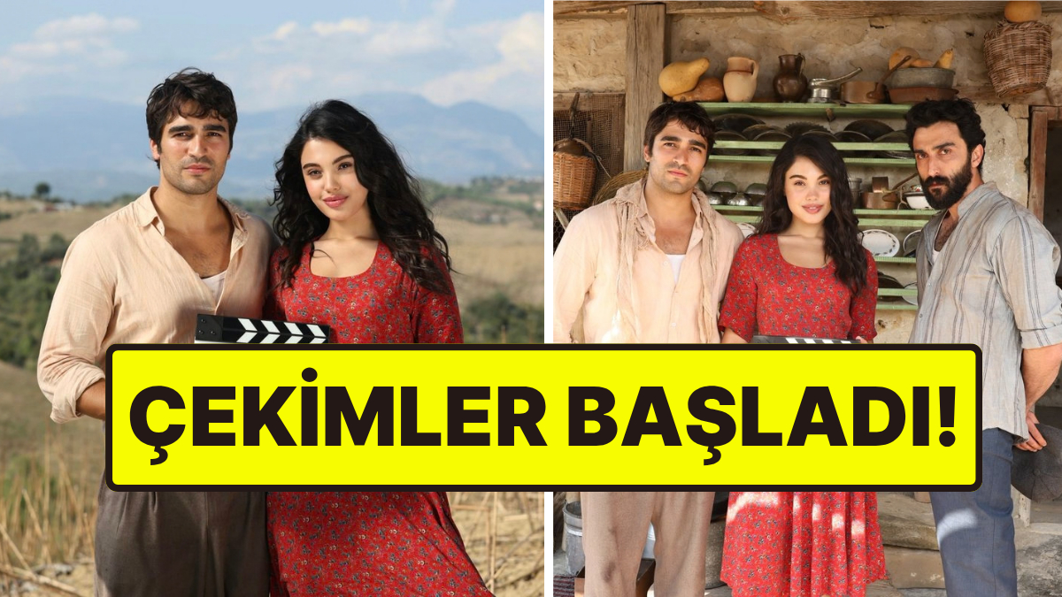 Yeni Dizi Susuz Yaz Sete Çıktı, Başrollerden İlk Kareler Geldi