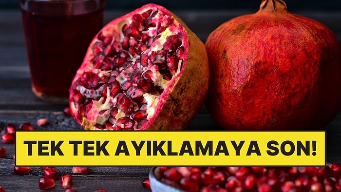 Nar Taneleri 3 Yöntemle Kolayca Çıkarılıyor: Tek Tek Ayıklamanıza Gerek Yok