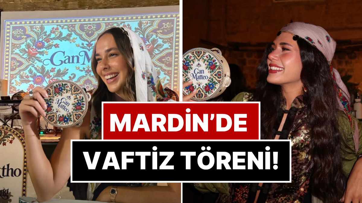 Sima Tarkan ve Mark Başoğlu Oğulları Can Matteo'nun Vaftizi İçin Mardin'e Gitti: Sosyete Zılgıt Çekti