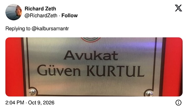 Meslek ve isim uyumu kusursuz, değil mi?👇