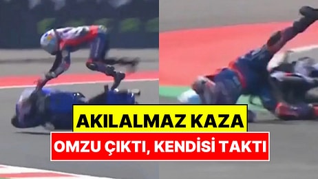 Toprak Razgatlıoğlu Pistte Takla Attı! Kazada Çıkan Omzunu Kendisi Yerine Taktı