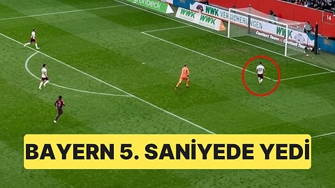 Bayern Münih Augsburg Deplasmanında 5. Saniyede Gol Yedi: Neuer'in Hatası Şaşırttı