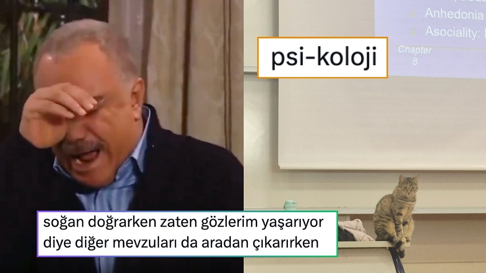 Odak Süremizin Geldiği Halden Soğan Doğrarken Tüm Dertleri Aradan Çıkarana Son 24 Saatin Viral Tweetleri