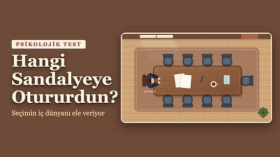 Seçimin İç Dünyanı Ele Veriyor: Hangi Sandalyeye Otururdun?