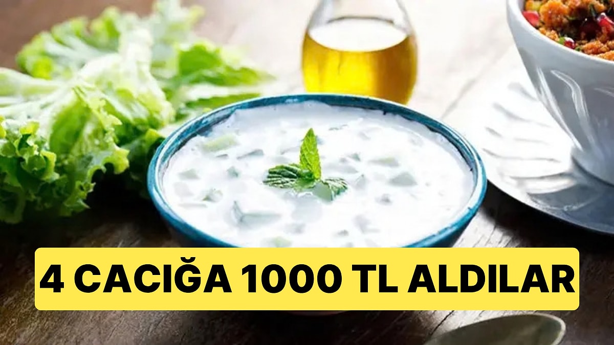 Ankara'da 4 Cacığa 1000 Lira Yazan Restorana 135 Bin Lira Ceza Kesildi