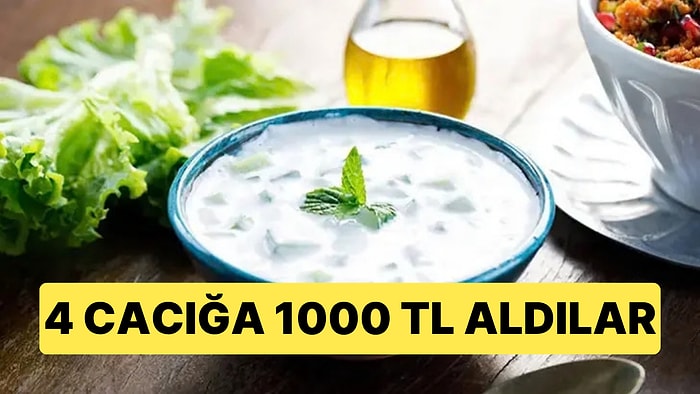 Ankara'da 4 Cacığa 1000 Lira Yazan Restorana 135 Bin Lira Ceza Kesildi
