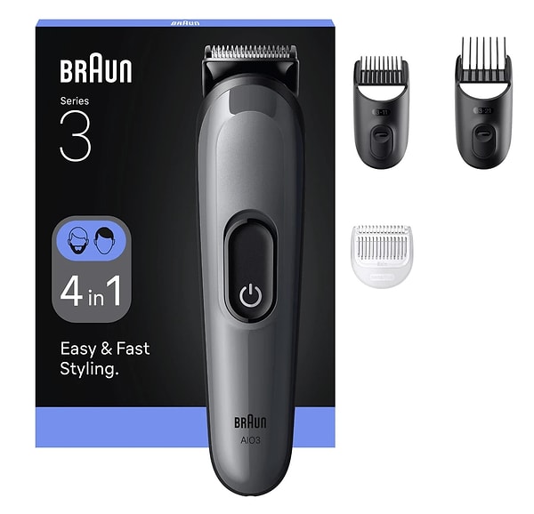Braun Hepsi Bir Arada Series 3 erkek bakım ve tıraş kiti!