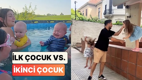 Aynı Anne Babanın Çocukları Arasındaki Zıt Karakterleri Gösteren Anlar İzleyenleri Güldürdü
