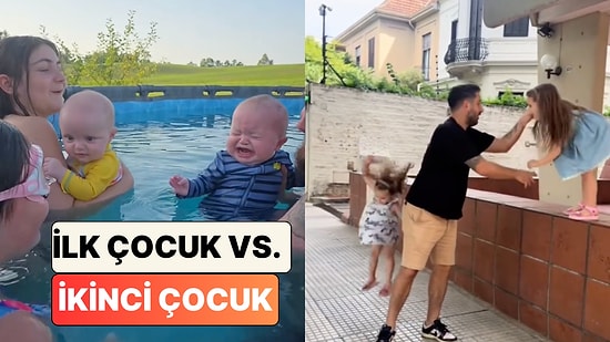 Aynı Anne Babanın Çocukları Arasındaki Zıt Karakterleri Gösteren Anlar İzleyenleri Güldürdü