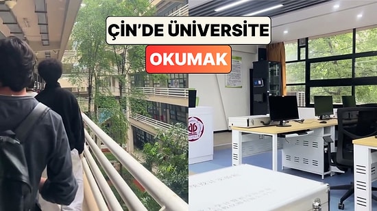 Çin'de Üniversite Okuyan Bir İçerik Üreticisi Kampüste Geçen Bir Gününü Paylaştı