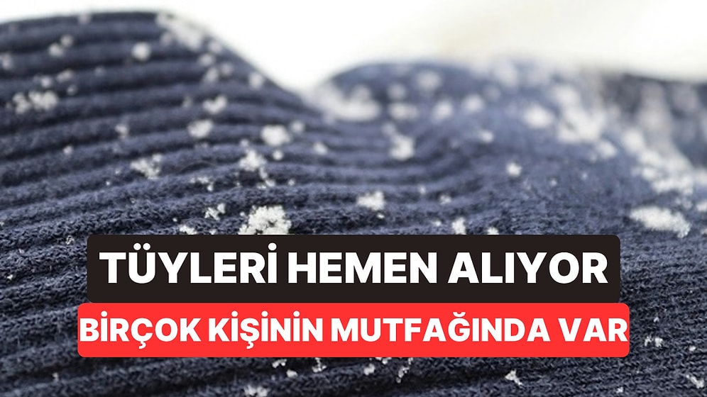 Kabanlardaki Tüyleri Şak Diye Temizliyor: Herkesin Mutfağında Var