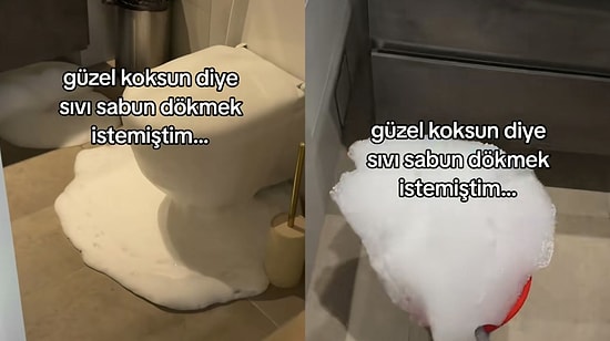 User Shares Viral Bathroom Disaster After Liquid Soap Air Freshener Hack Backfires
