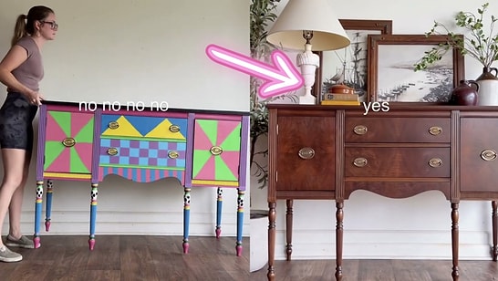 Erin Shuford Strips Paint From Old Furniture to Reveal Hidden Natural Wood
