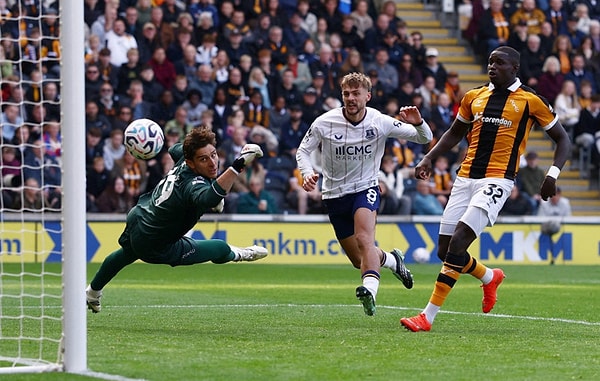 Hull City, 48. dakikada öne geçti.