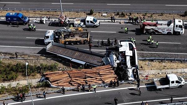 Otobüs sabah saatlerinde Bursa'dan yola çıkmıştı.