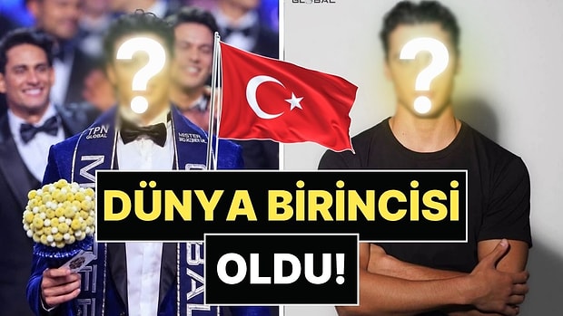 Dünyanın En Yakışıklı Erkeği Türkiye'den Çıktı: Dilhan Divrikli Dünya Birincisi Oldu!
