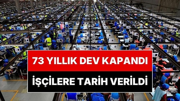Türkiye'nin 73 Yıllık Tekstil Devi Yolun Sonuna Geldi: Üretimi Durdurdu, Kapılarını Kapattı