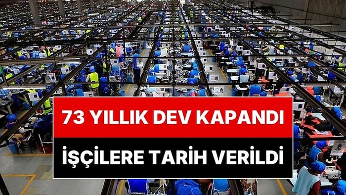 Türkiye'nin 73 Yıllık Tekstil Devi Yolun Sonuna Geldi: Üretimi Durdurdu, Kapılarını Kapattı