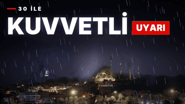 Meteoroloji 30 İl İçin Sarı Kodla Uyardı: Kuvvetli Sağanağın Vuracağı Kentler Belli Oldu