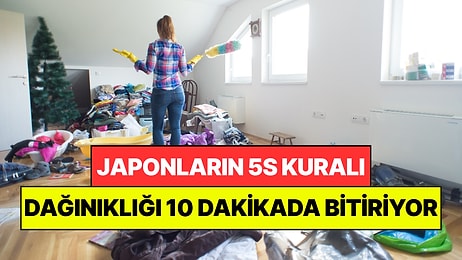 Japonların Geliştirdiği 5S Kuralı: Evde Dağınıklığı 10 Dakika İçinde Bitiriyor