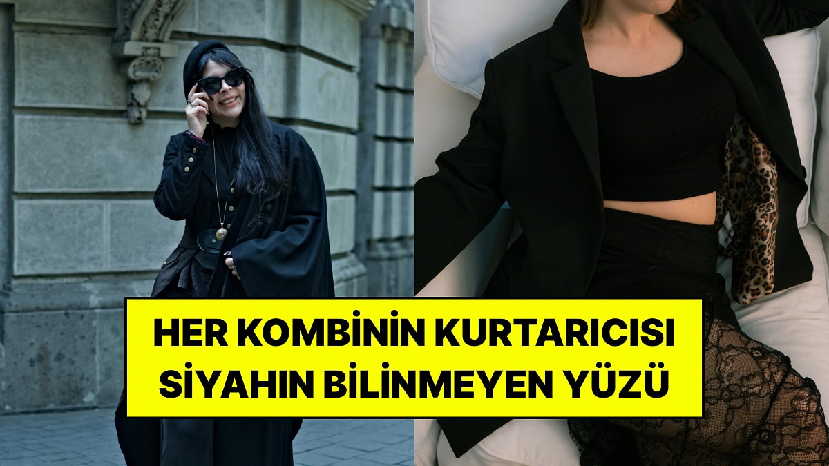 Kalabalık Ortamlarda Siyah Kombin Yapmanın Sakıncaları: Enerjiyi Tamamen Değiştiriyor