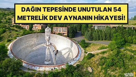 1985’te İnşa Ettikleri 54 Metrelik Dev Aynayı Dağın Başında Unuttular