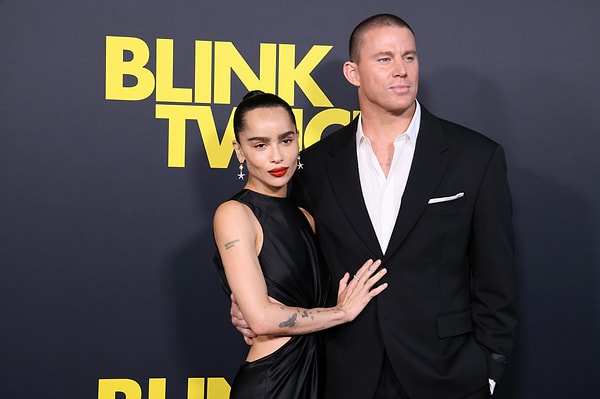 İşte başka bir örnek daha: Channing Tatum ve Zoë Kravitz.