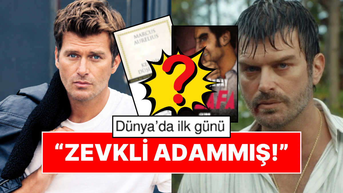 Instagram'ı Kapatıp Kitaplara Gömülmüştü: Kıvanç Tatlıtuğ Etkilendiği Kitapları Açıkladı, Tartışma Yarattı!