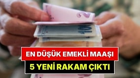 En Düşük Emekli Maaşında 5 Senaryo Masada