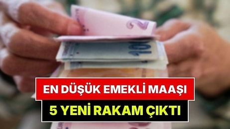 En Düşük Emekli Maaşında 5 Senaryo Masada