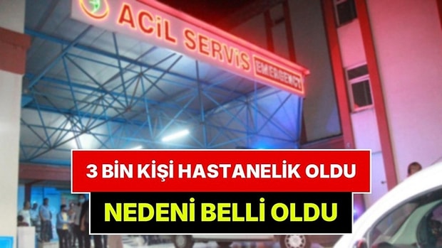 3 Bin Kişi Hastanelik Oldu: Tokat'taki Salgının Nedeni Belli Oldu