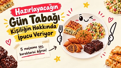Hazırlayacağın Gün Tabağı Kişiliğin Hakkında İpucu Veriyor