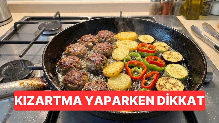 Biber Kızartırken Yağın Sıçramasını Önleyen Asıl Detay Kesik Atmak Değilmiş