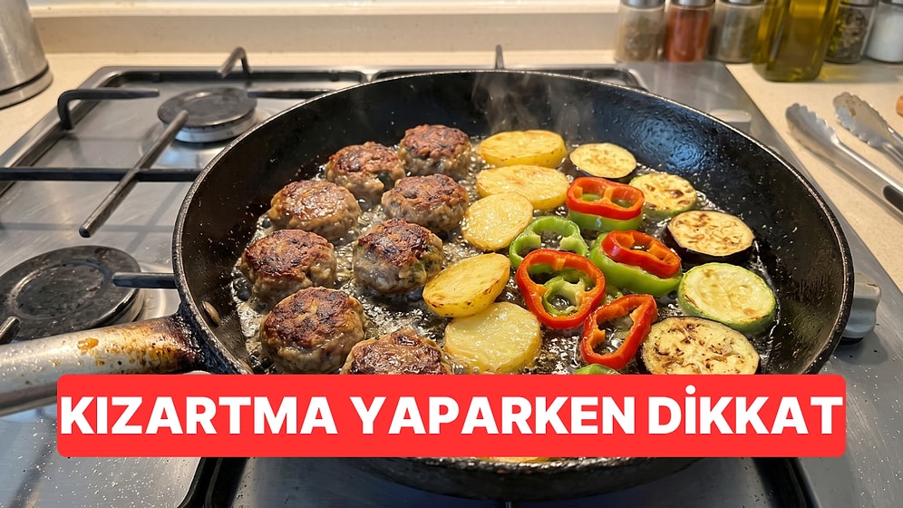 Biber Kızartırken Yağın Sıçramasını Önleyen Asıl Detay Kesik Atmak Değilmiş