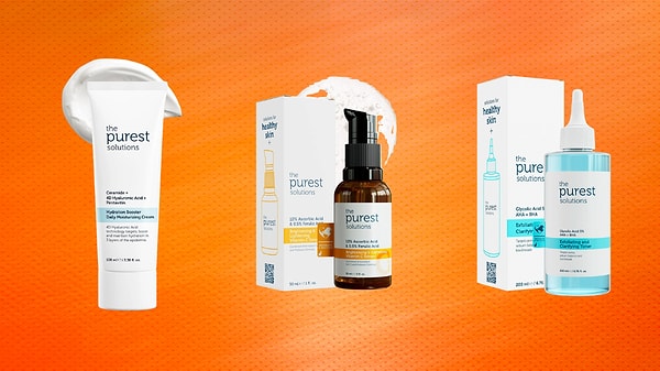 The Purest Solutions cilt bakım ürünlerinde sepette net %15 indirim!
