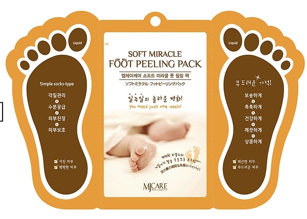 MJCARE Soft Miracle soyulan ayak peeling maskesi %50 indirimle 469,90 TL yerine net 234,95 TL!