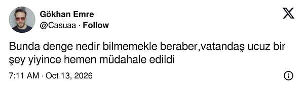 Vatandaşın ucuza balık yemesine hızla müdahale edildiği belirtildi