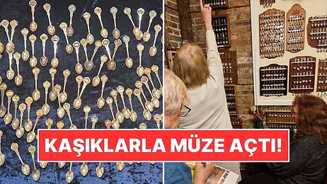 Kaşık Toplamak İçin 1,6 Milyon Kilometre Yol Yaptı: Sonunda Müze Açtı