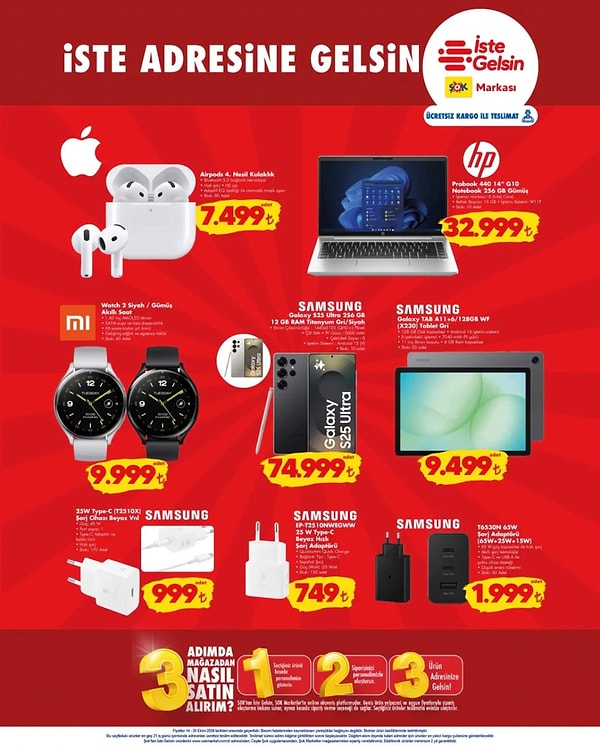 Airpods 4. Nesil Kulaklık 7.499 TL