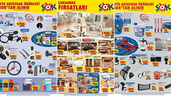 ŞOK'a Oto Ürünleri Geliyor! 14 Ekim 2026 ŞOK Aktüel Ürünler Kataloğu