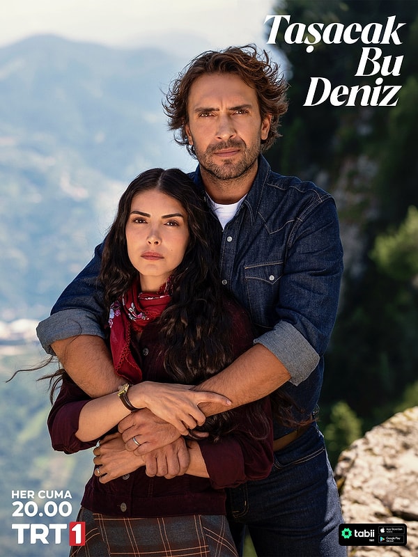 TRT 1'in fenomen dizisi Taşacak Bu Deniz, Adil ve Esme'nin yer aldığı üç yeni partner afişini aynı gün paylaştı.