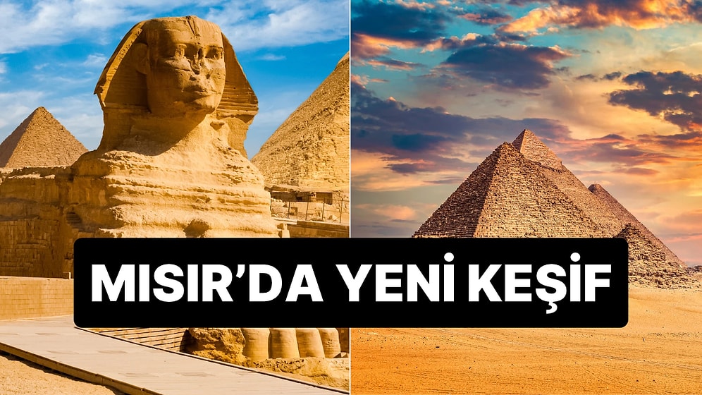 Mısır Piramitlerinde Yeni Keşif: Üstelik Yeni Bir Türe Ait!