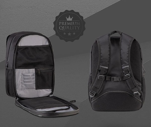 Casper Excalibur 16'' Ergonomik ve Geniş mi? 5 Cep, Destek Padleri ve İki Farklı Taşıma Seçeneği