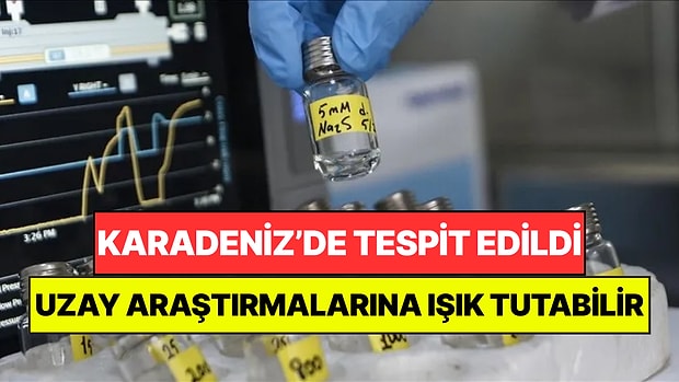 Karadeniz'in Derinliklerinde Keşfedildi: Uzay Araştırmalarına Işık Tutabilir