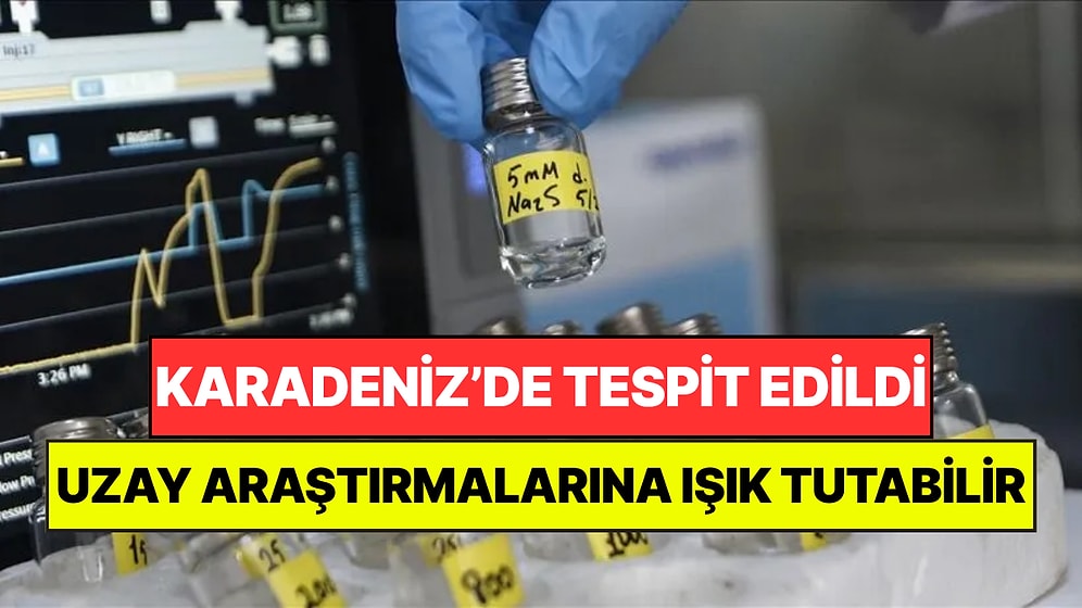 Karadeniz'in Derinliklerinde Keşfedildi: Uzay Araştırmalarına Işık Tutabilir
